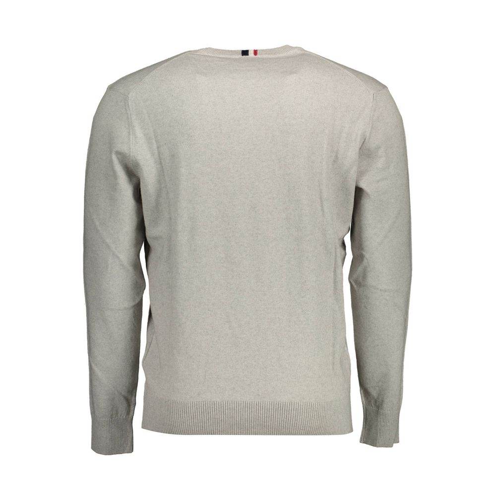 U.S. POLO ASSN. Gray Cotton Sweater - Hilstor