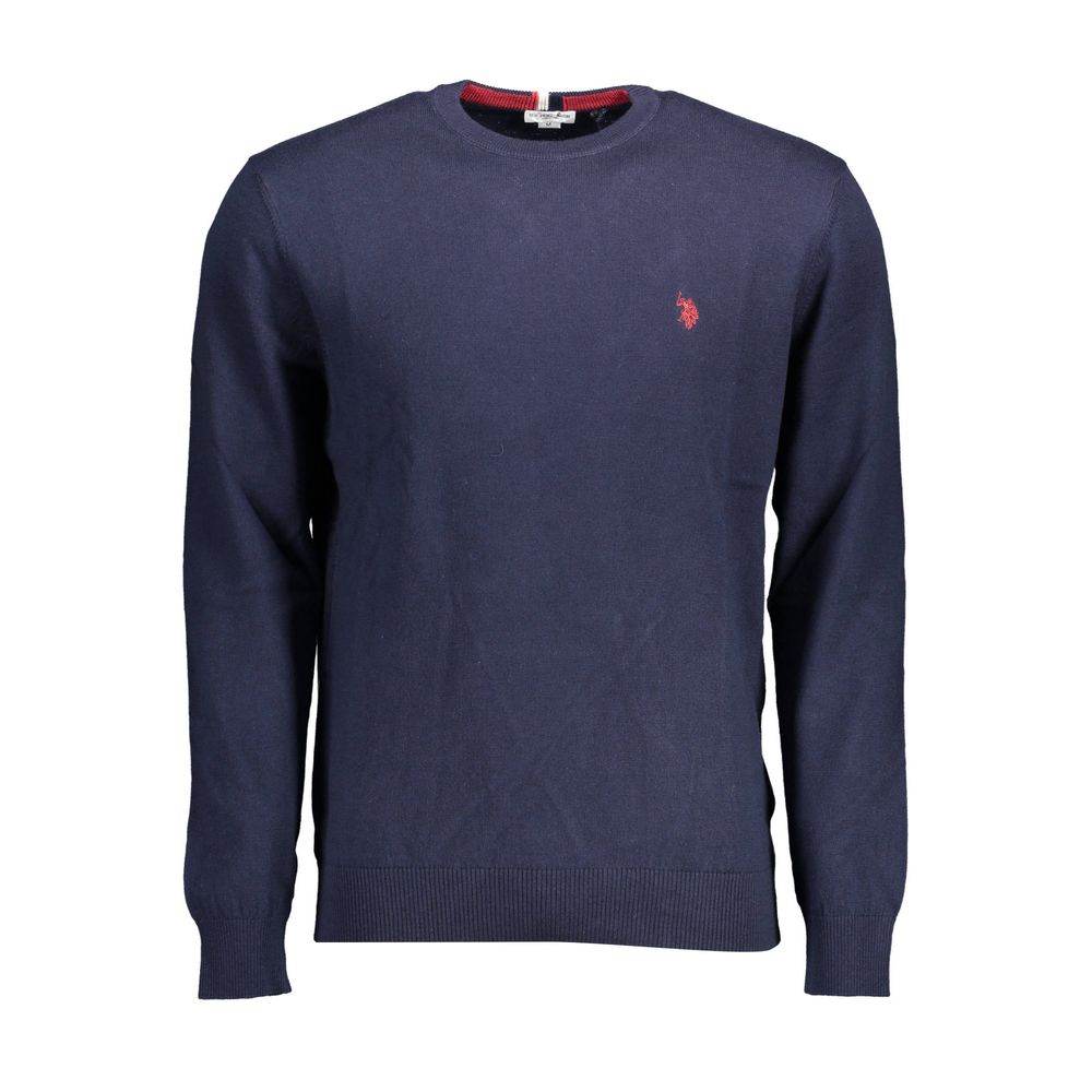 U.S. POLO ASSN. Blue Cotton Sweater - Hilstor