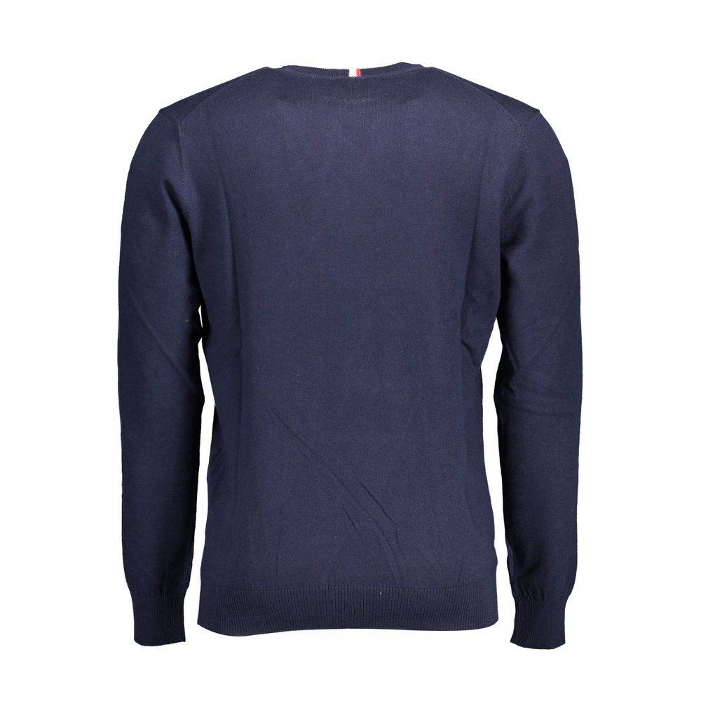 U.S. POLO ASSN. Blue Cotton Sweater - Hilstor