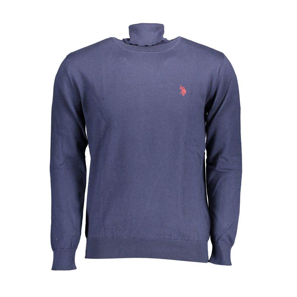 U.S. POLO ASSN. Blue Cotton Sweater - Hilstor