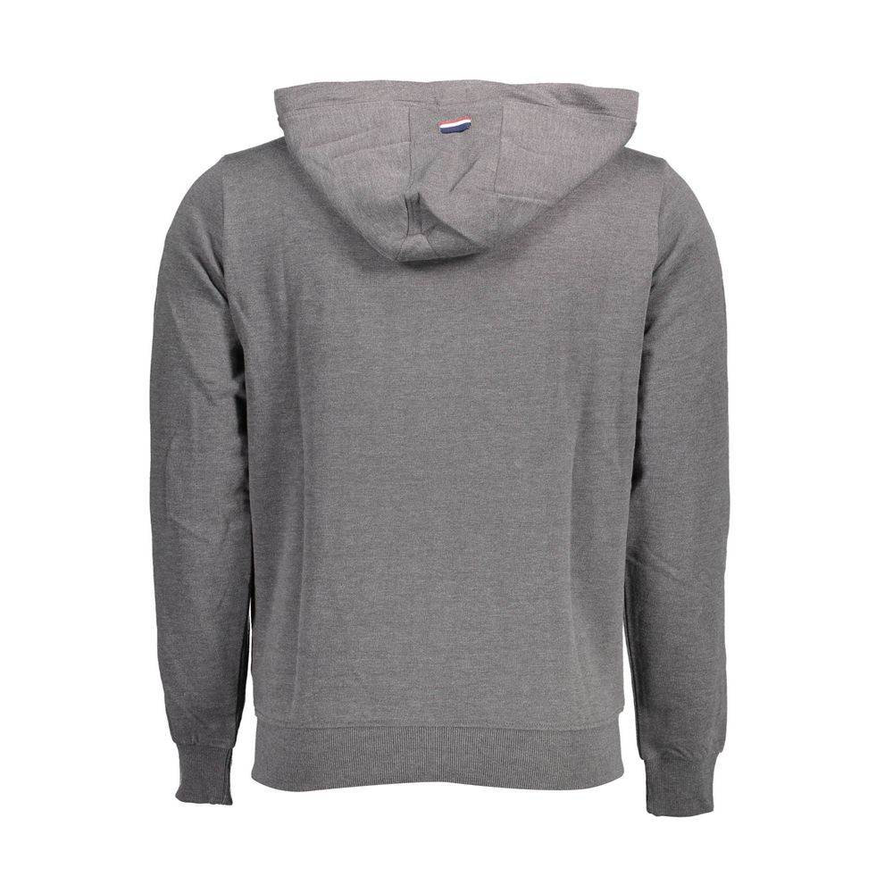 U.S. POLO ASSN. Gray Cotton Men Sweater - Hilstor