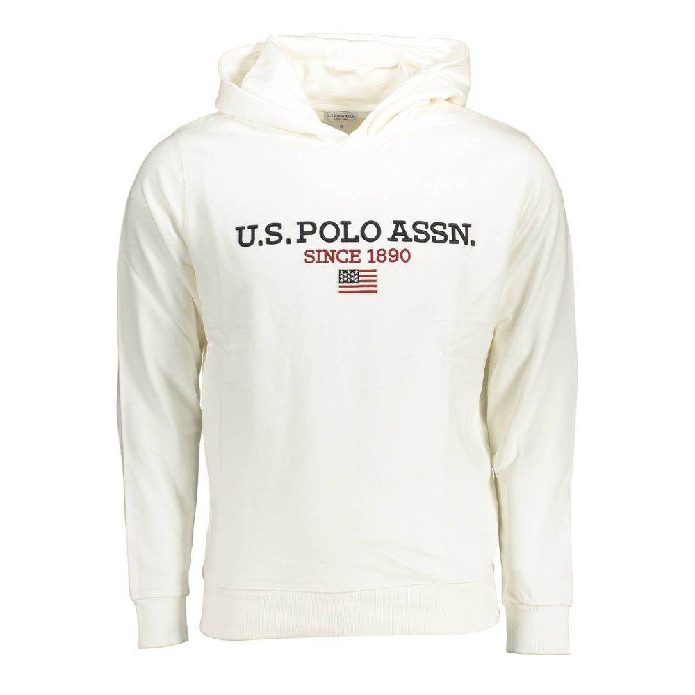 U.S. POLO ASSN. White Cotton Men Sweater - Hilstor