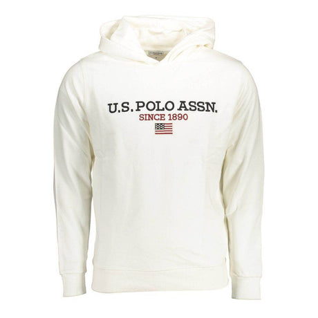 U.S. POLO ASSN. White Cotton Men Sweater - Hilstor
