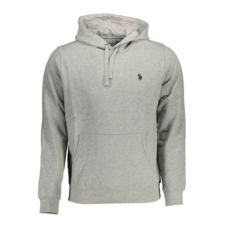 U.S. POLO ASSN. Gray Cotton Men Sweater - Hilstor