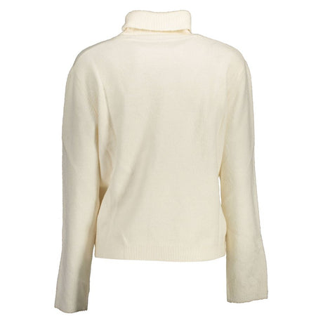 U.S. POLO ASSN. White Nylon Sweater