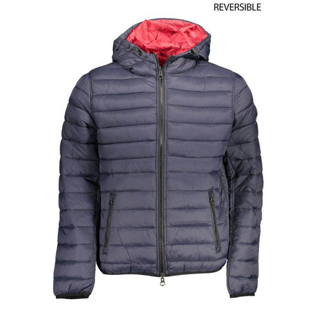 U.S. POLO ASSN. Blue Nylon Jackets & Coat - Hilstor