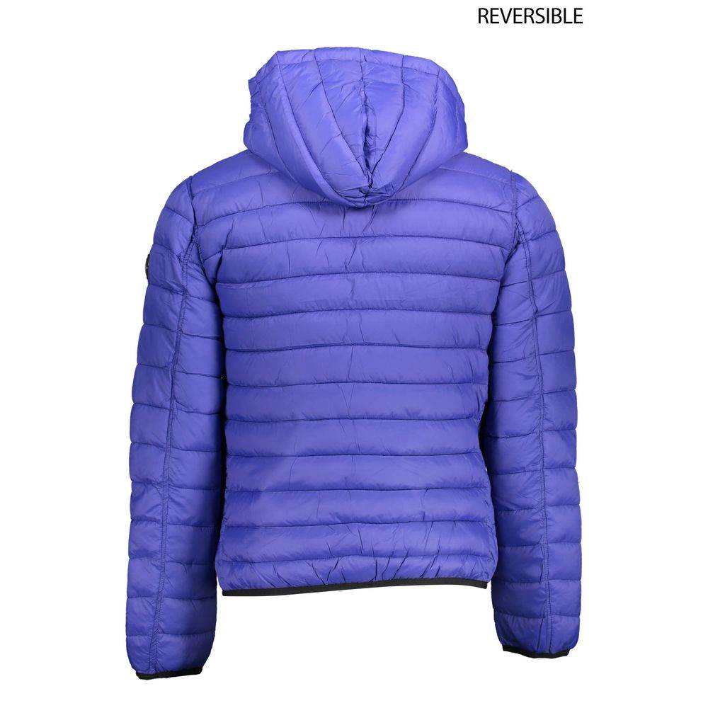 U.S. POLO ASSN. Blue Nylon Jackets & Coat - Hilstor