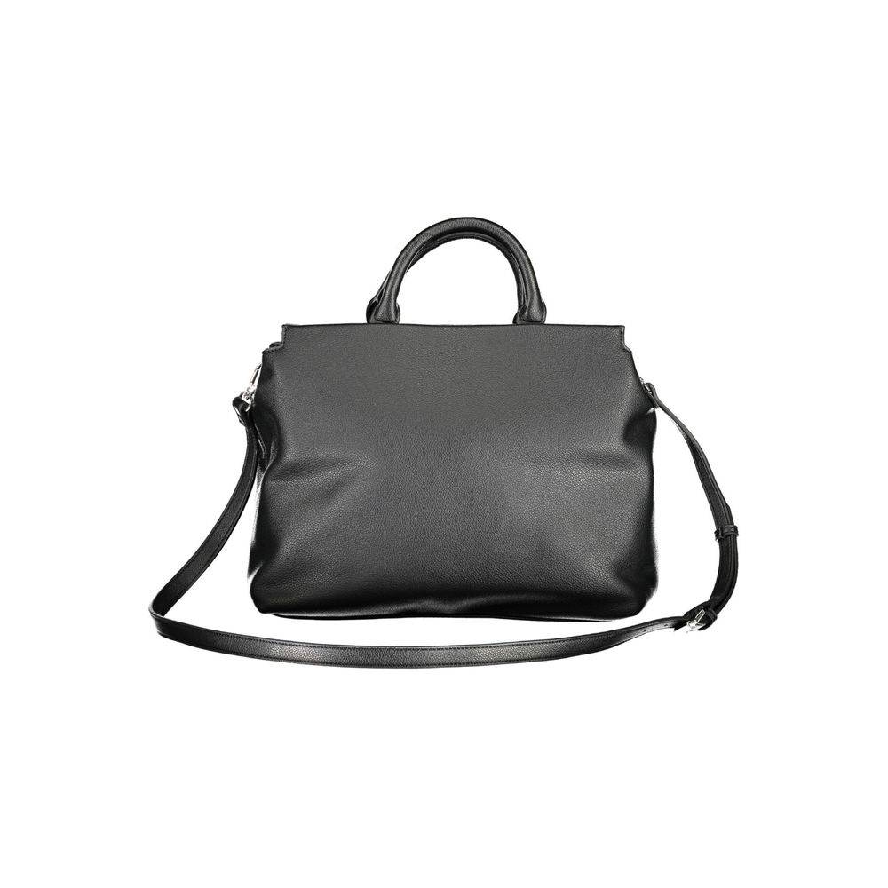 BYBLOS Black Polyethylene Handbag - Hilstor