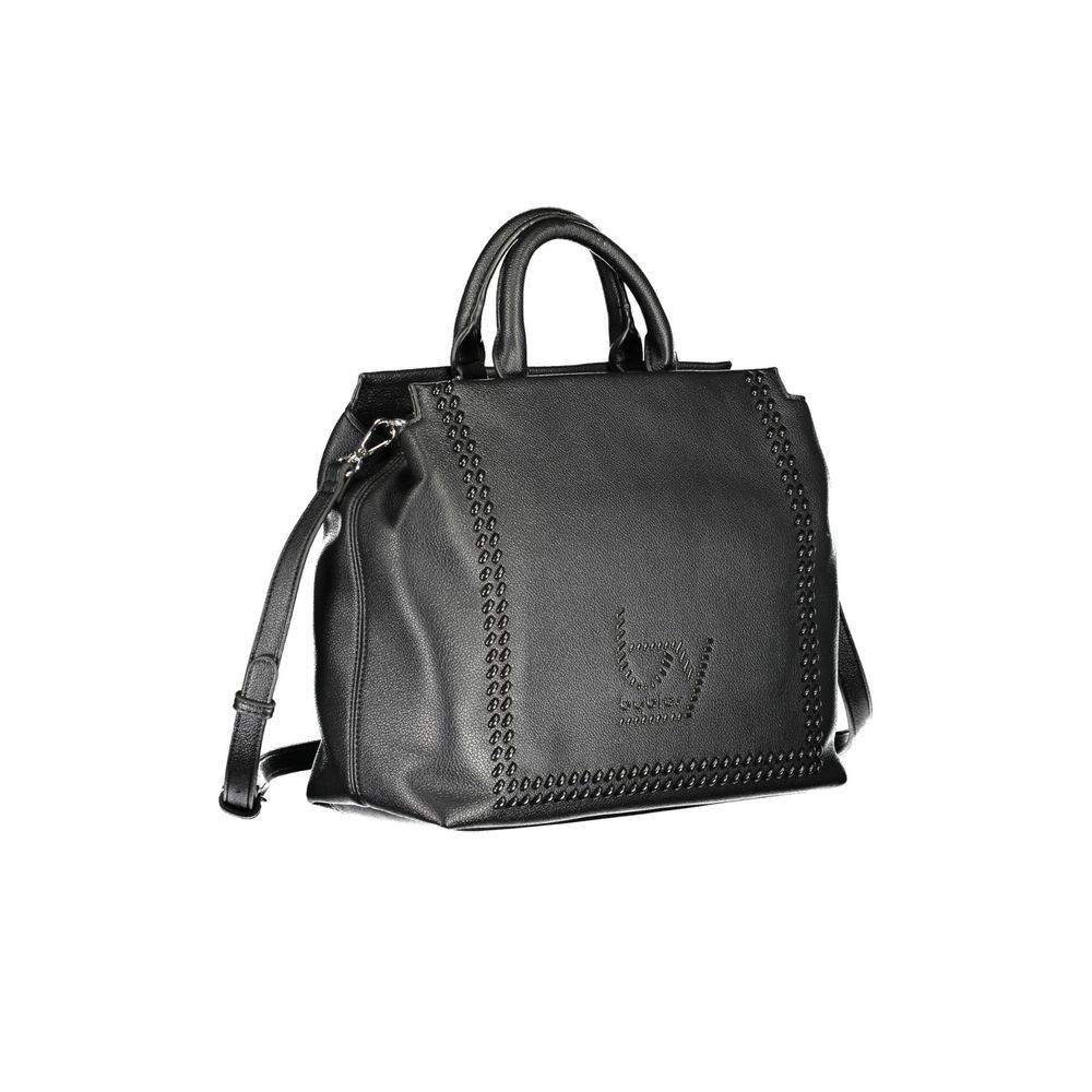 BYBLOS Black Polyethylene Handbag - Hilstor