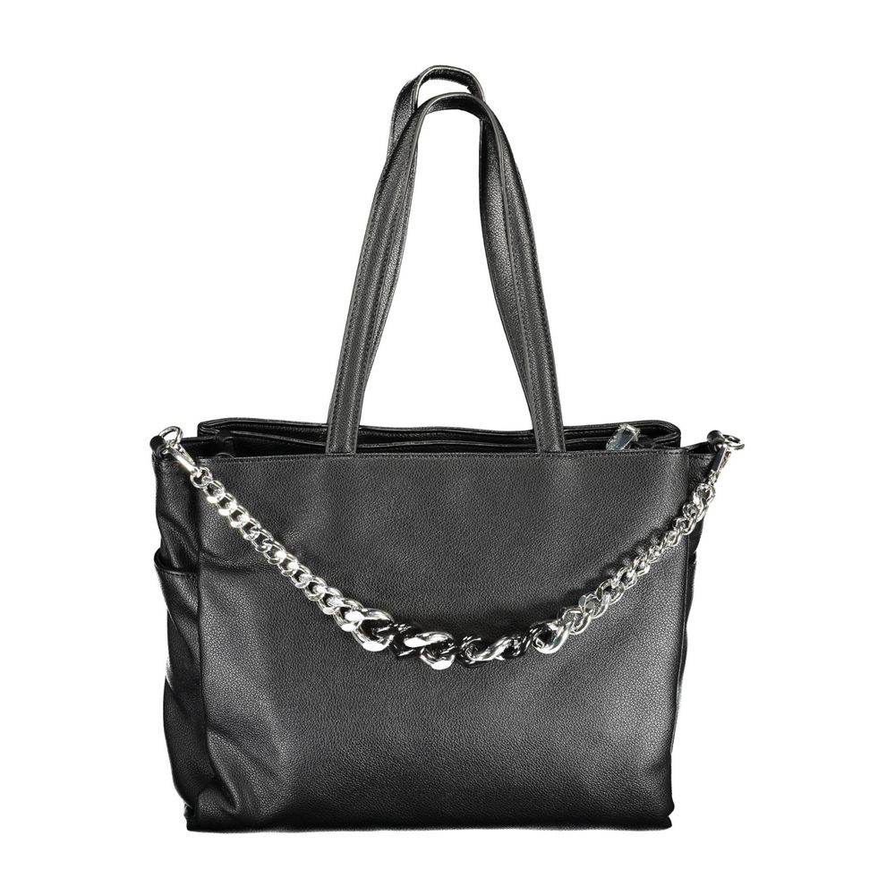 BYBLOS Black Polyethylene Handbag - Hilstor