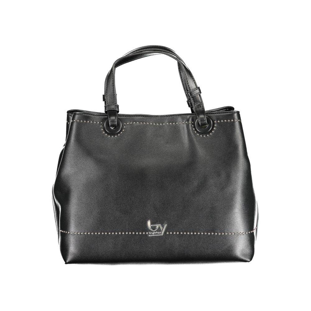 BYBLOS Black Polyethylene Handbag - Hilstor