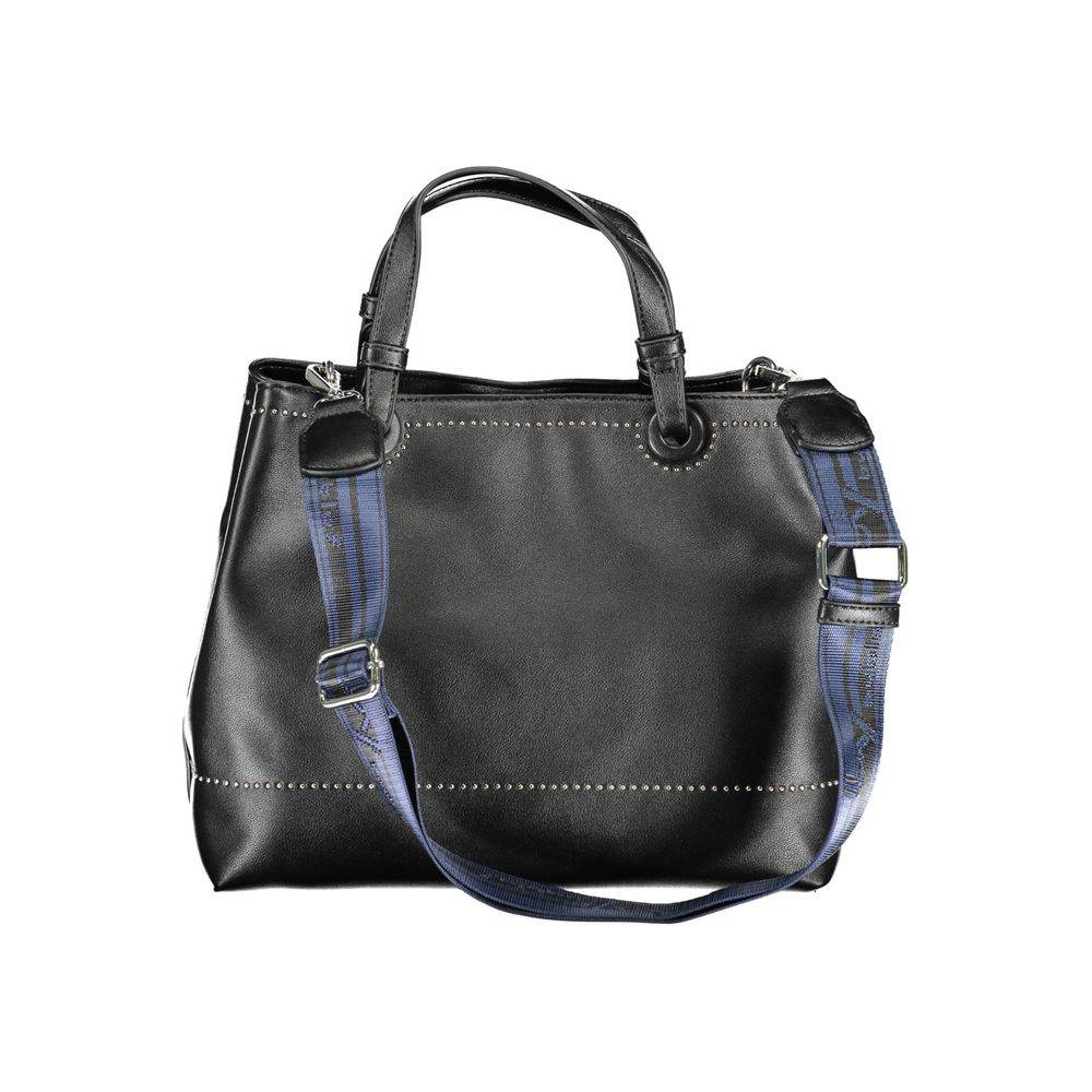 BYBLOS Black Polyethylene Handbag - Hilstor