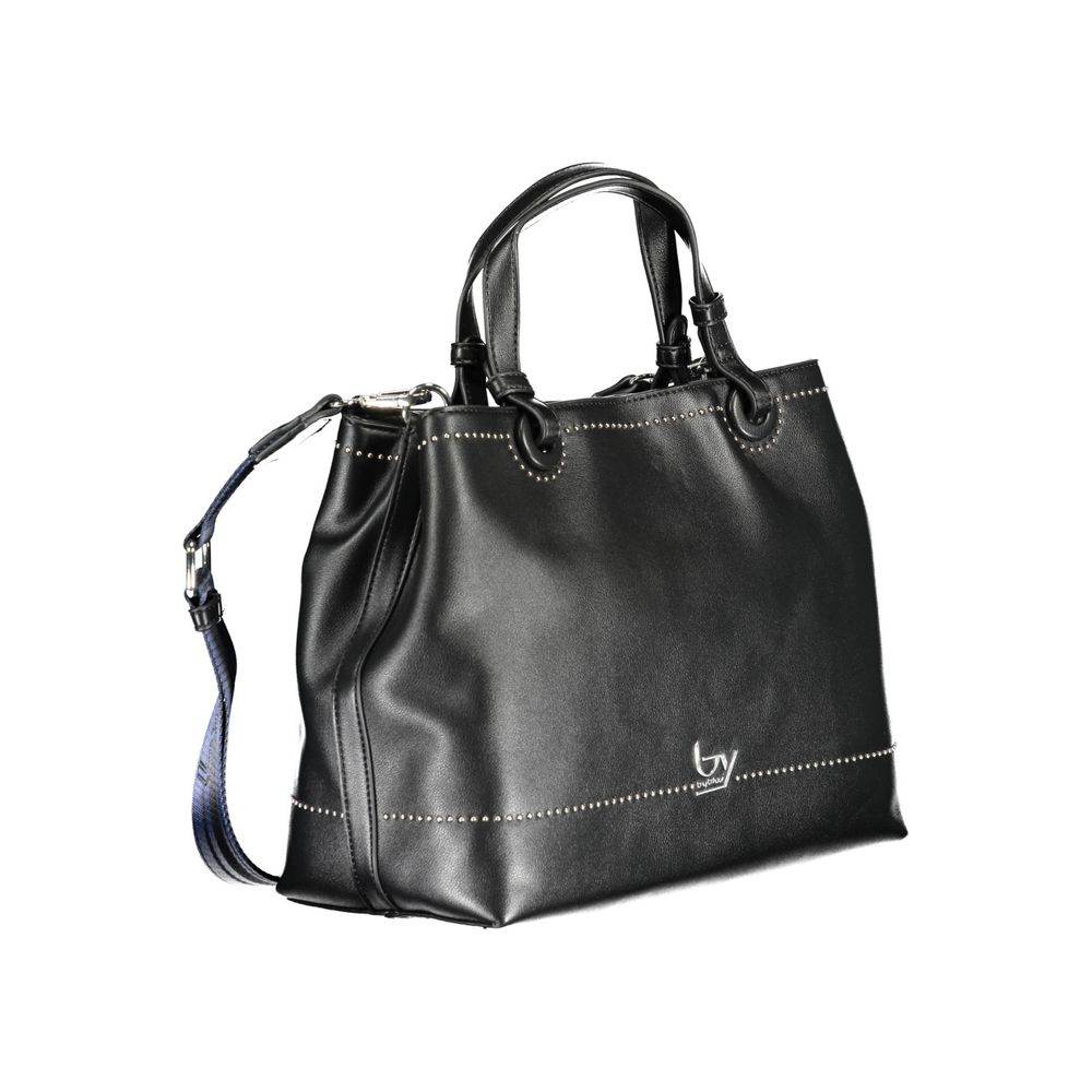 BYBLOS Black Polyethylene Handbag - Hilstor