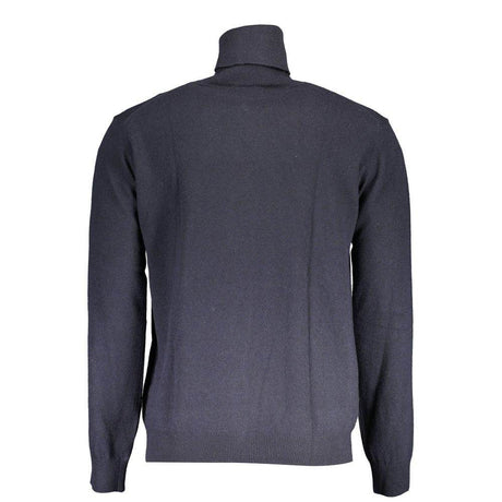 La Martina Blue Wool Sweater - Hilstor