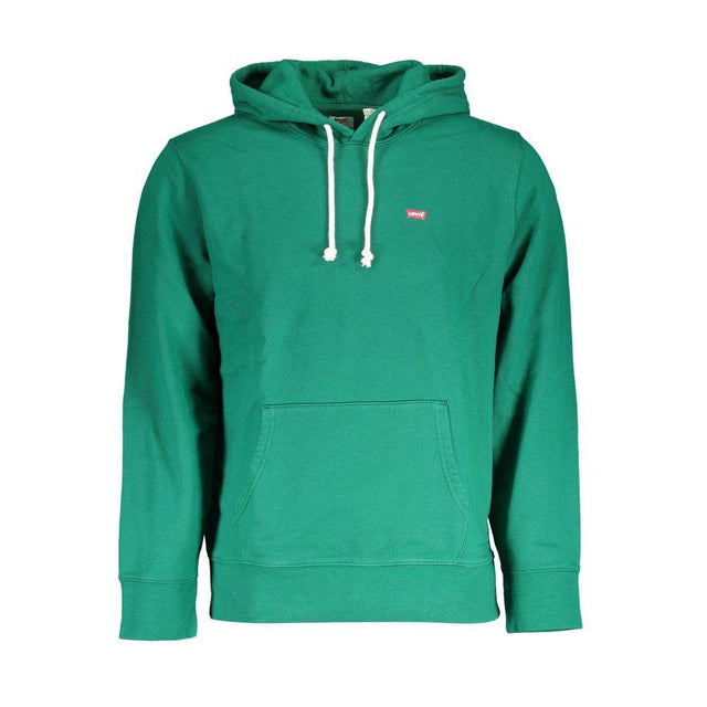 Levi's Green Cotton Men Sweater - Hilstor