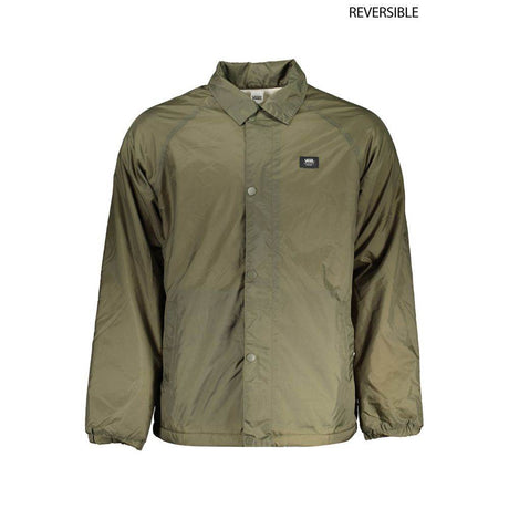 Vans Green Nylon Men Jacket - Hilstor