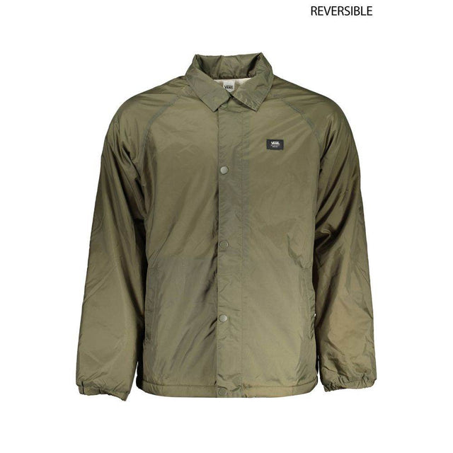 Vans Green Nylon Men Jacket - Hilstor
