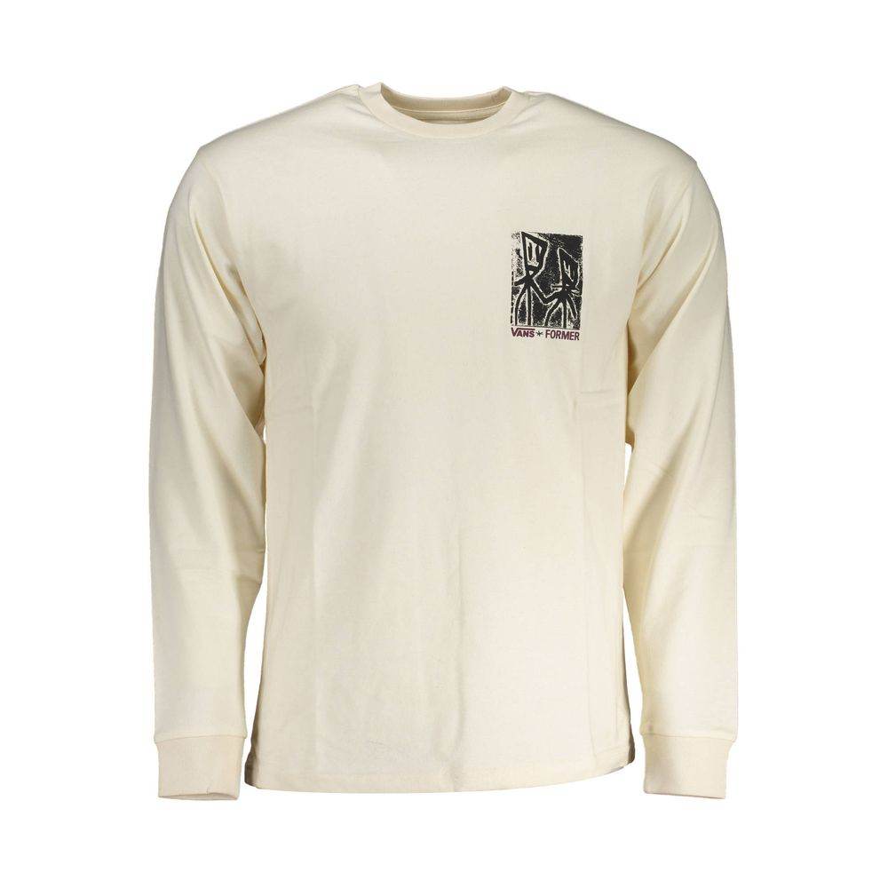 Vans White Cotton T-Shirt - Hilstor