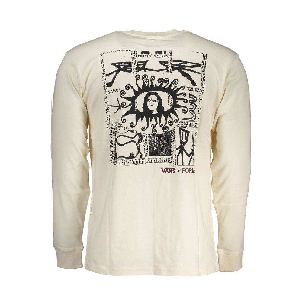 Vans White Cotton T-Shirt - Hilstor