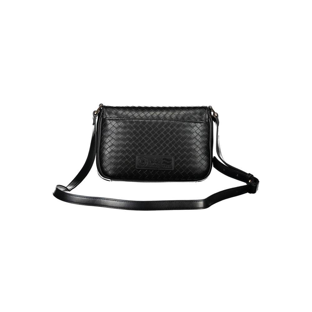 La Martina Black Polyethylene Handbag - Hilstor