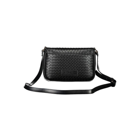 La Martina Black Polyethylene Handbag - Hilstor