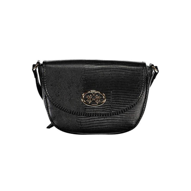 La Martina Black Polyethylene Handbag - Hilstor