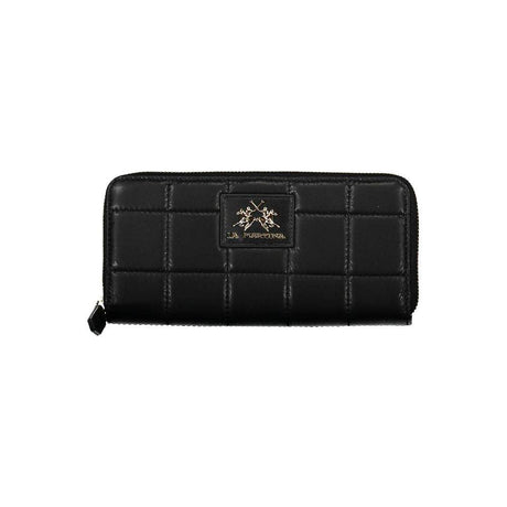 La Martina Black Polyethylene Handbag - Hilstor