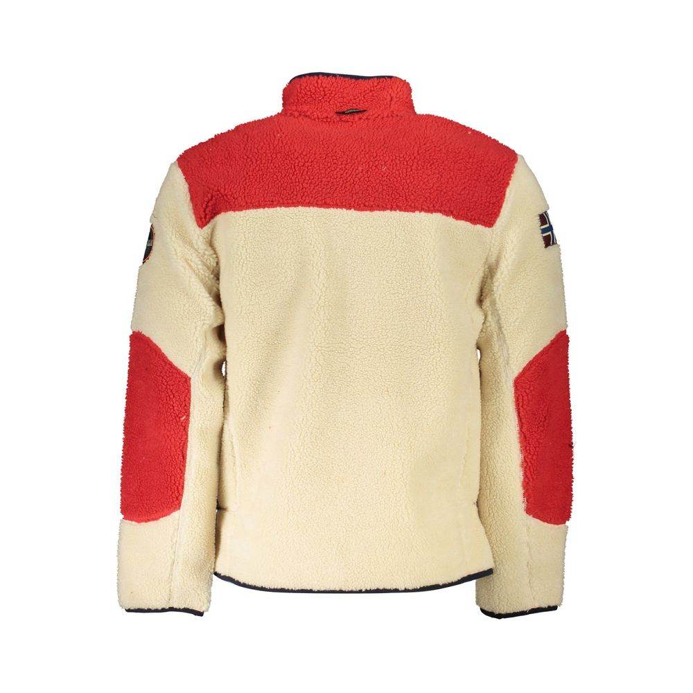 Napapijri White Polyester Men's Jacket - Hilstor