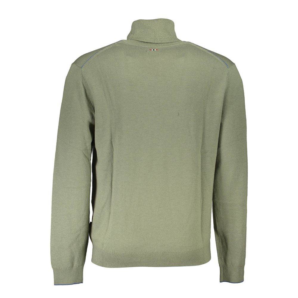 Napapijri Green Wool Sweater - Hilstor