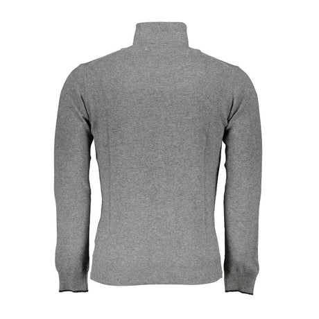 North Sails Gray Fabric Sweater - Hilstor