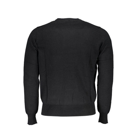 North Sails Black Fabric Sweater - Hilstor