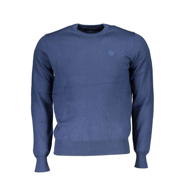 North Sails Blue Fabric Sweater - Hilstor