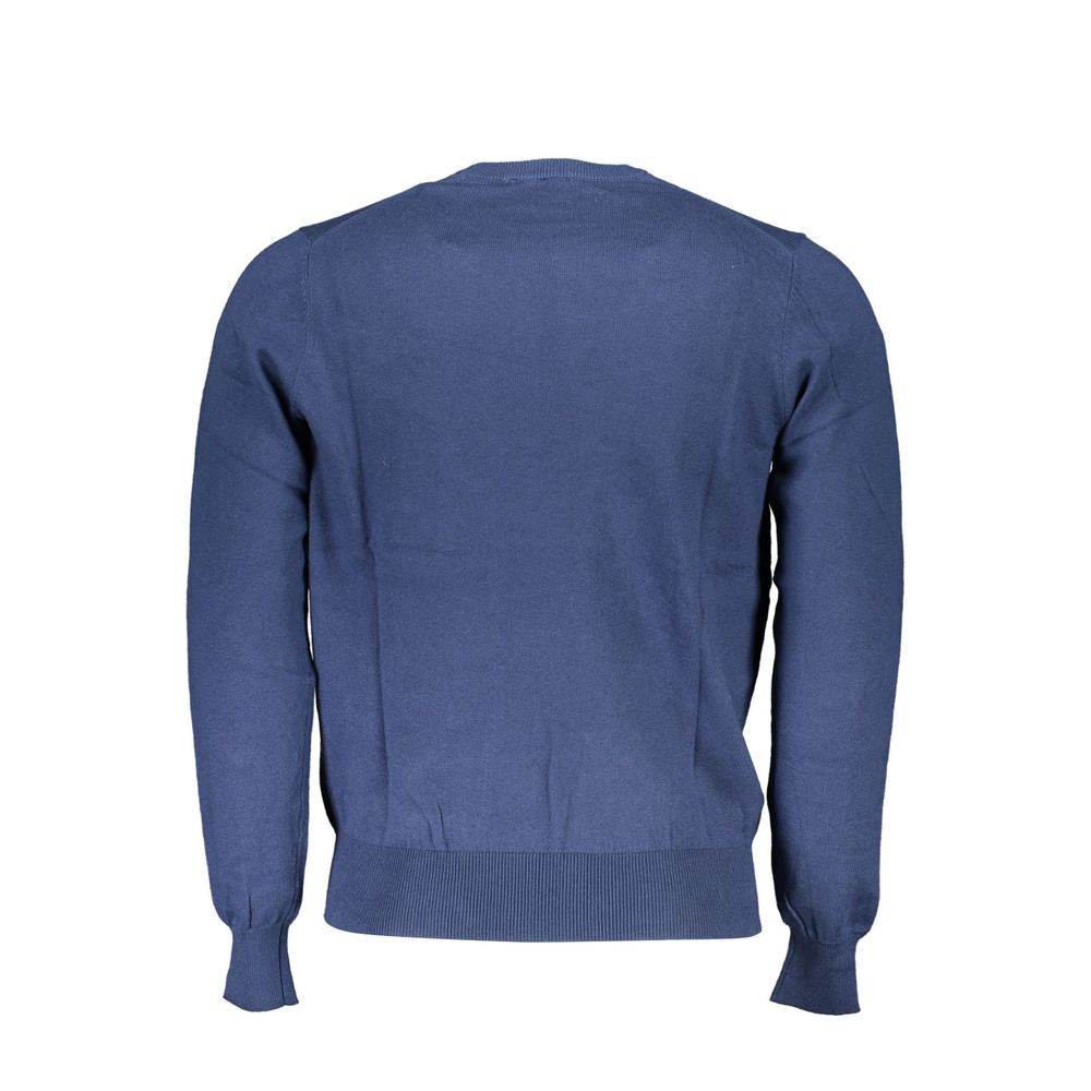 North Sails Blue Fabric Sweater - Hilstor