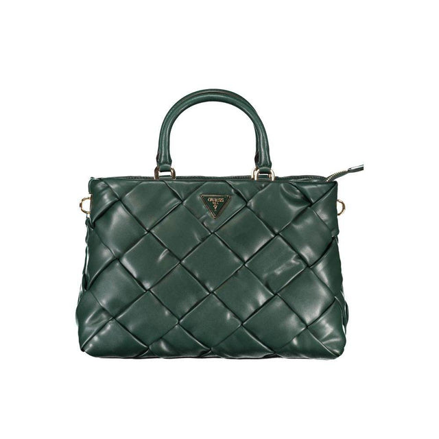 Guess Jeans Green Polyethylene Handbag - Hilstor
