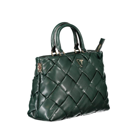 Guess Jeans Green Polyethylene Handbag - Hilstor