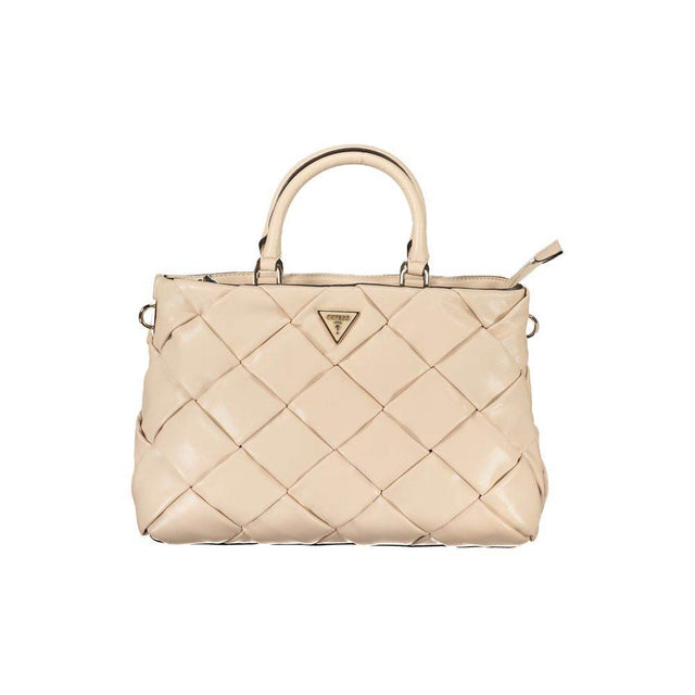 Guess Jeans Pink Polyethylene Handbag - Hilstor