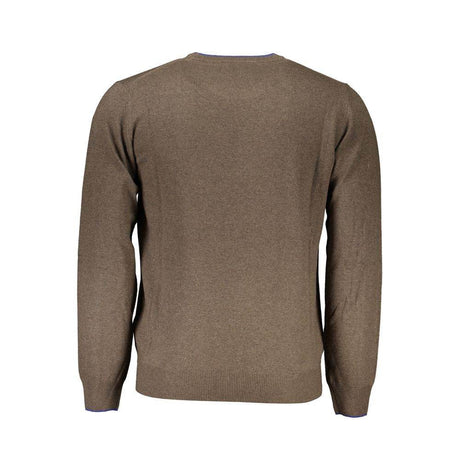 Harmont & Blaine Brown Fabric Sweater - Hilstor