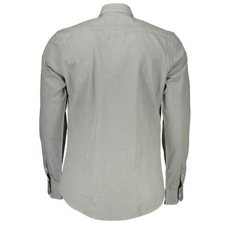 Harmont & Blaine Green Cotton Shirt - Hilstor