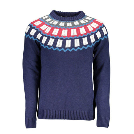 Gant Blue Wool Sweater - Hilstor