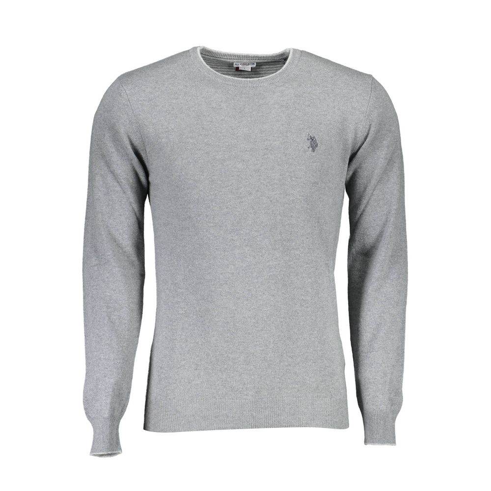 U.S. POLO ASSN. Gray Wool Sweater - Hilstor
