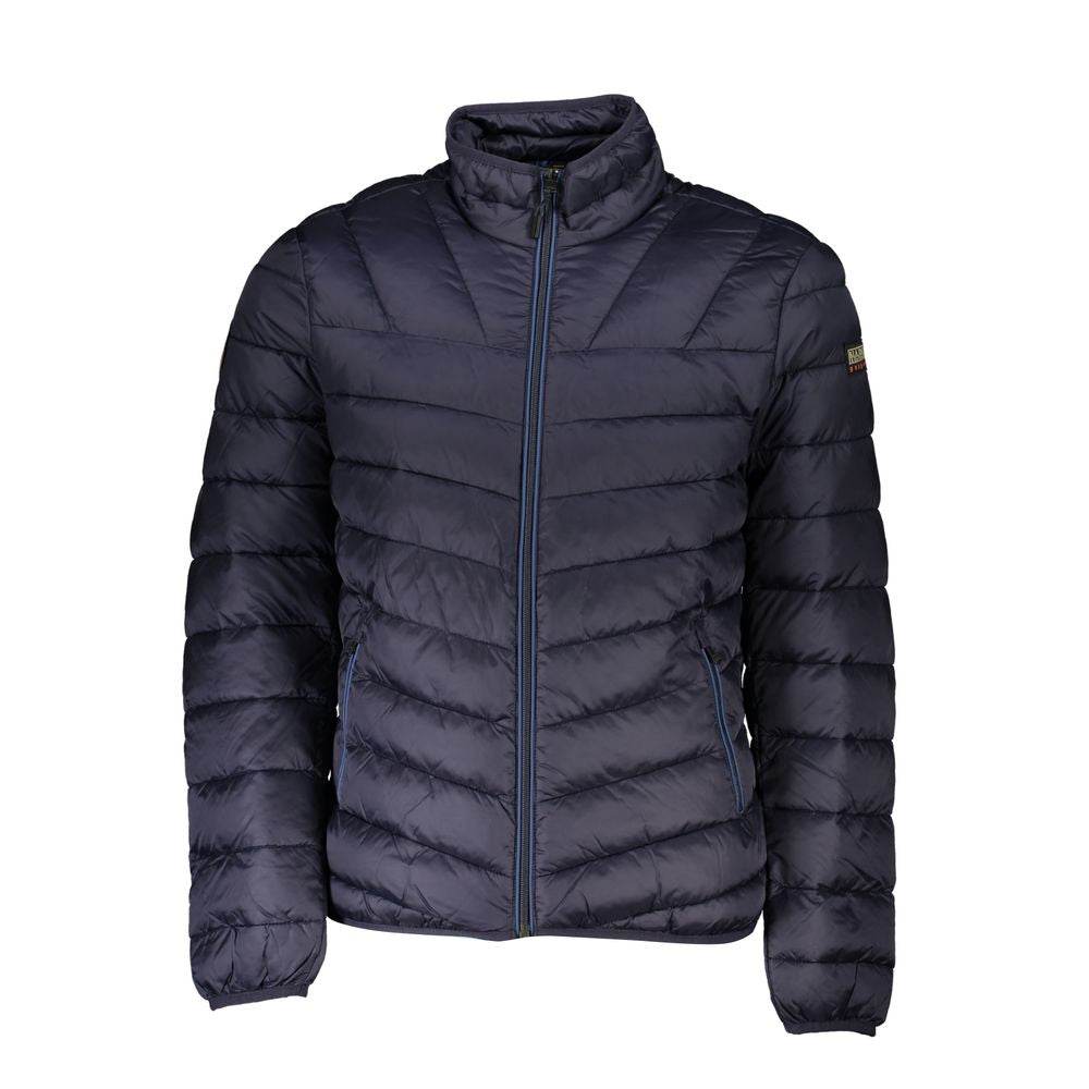 Napapijri Blue Polyamide Men Jacket - Hilstor