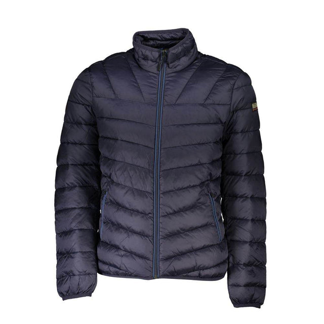 Napapijri Blue Polyamide Men Jacket - Hilstor