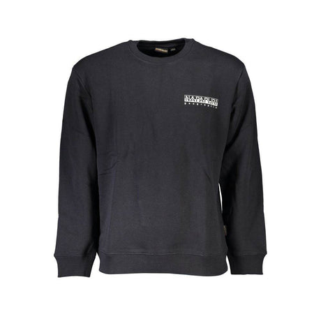 Napapijri Black Cotton Men Sweater - Hilstor