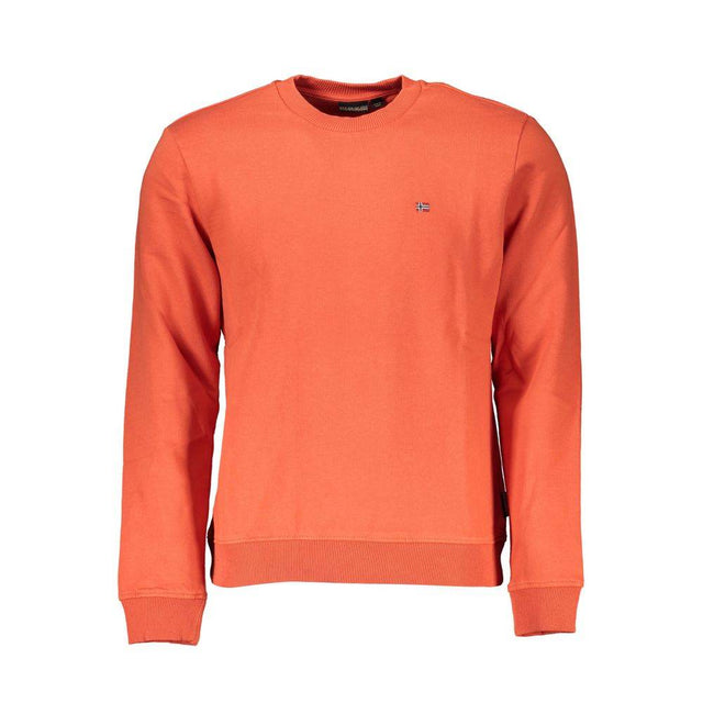 Napapijri Red Cotton Sweatshirt - Hilstor