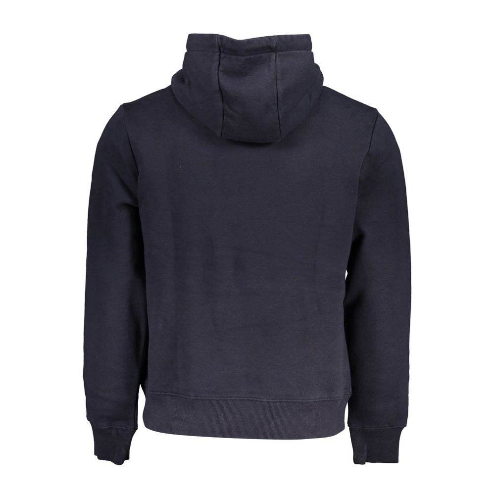 Napapijri Blue Cotton Men Sweater - Hilstor
