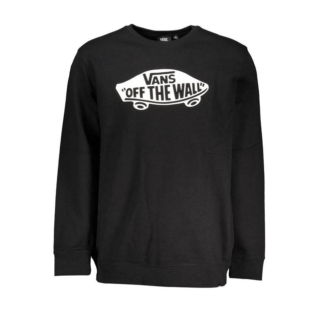 Vans Black Cotton Men Sweater - Hilstor