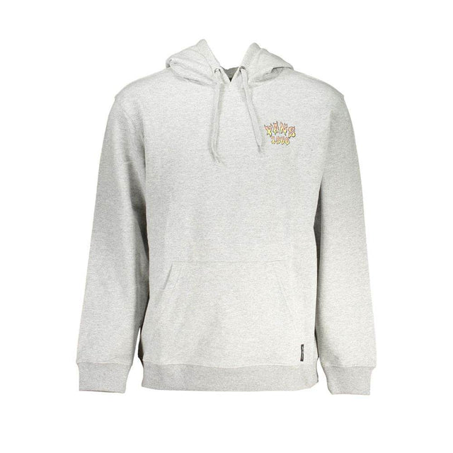 Vans Gray Cotton Men Sweatshirt - Hilstor