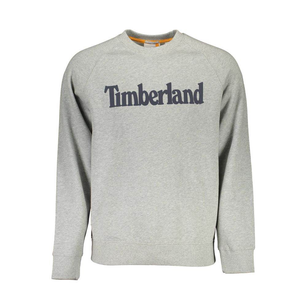 Timberland Gray Cotton Men Sweater - Hilstor