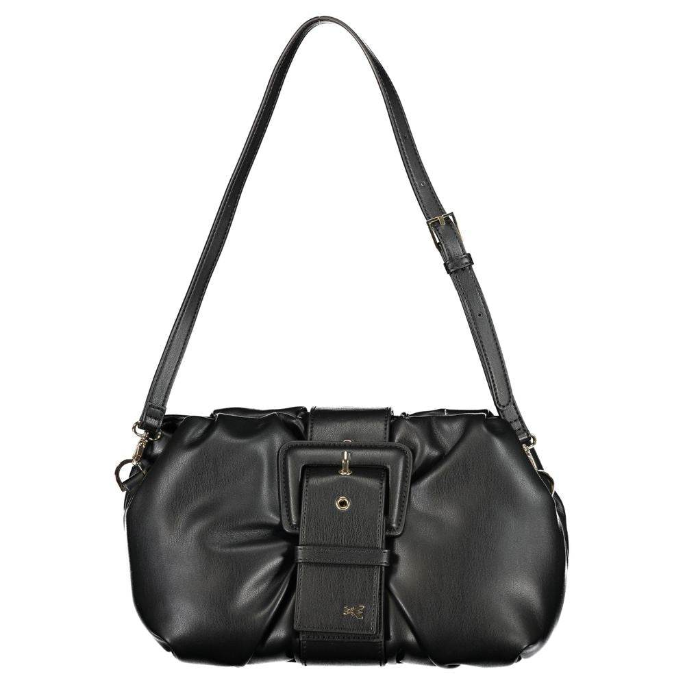 Patrizia Pepe Black Polyethylene Handbag - Hilstor