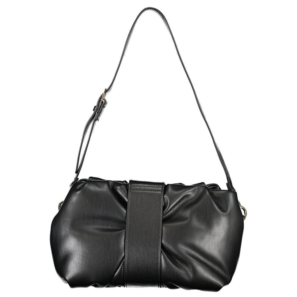 Patrizia Pepe Black Polyethylene Handbag - Hilstor